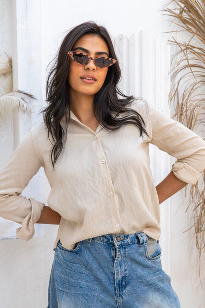 Basic Linen Blouse